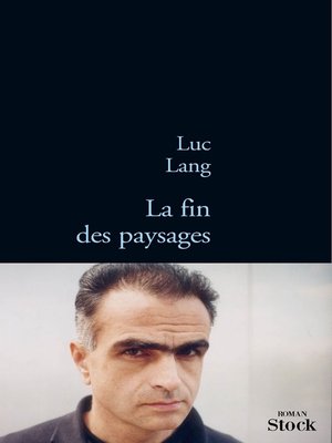 cover image of La fin des paysages